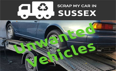 Scrap Your Unwanted Vehicles in Sussex